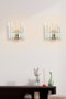 Opviq ZigZag Sconce Lámpara de pared Blanca (2 piezas)